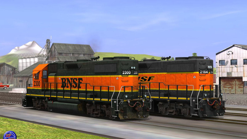 Trainz Railroad Simulator 2019: BNSF GP38-2 Pumpkins