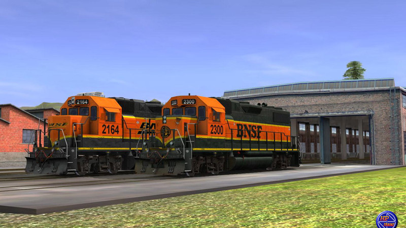 Trainz Railroad Simulator 2019: BNSF GP38-2 Pumpkins