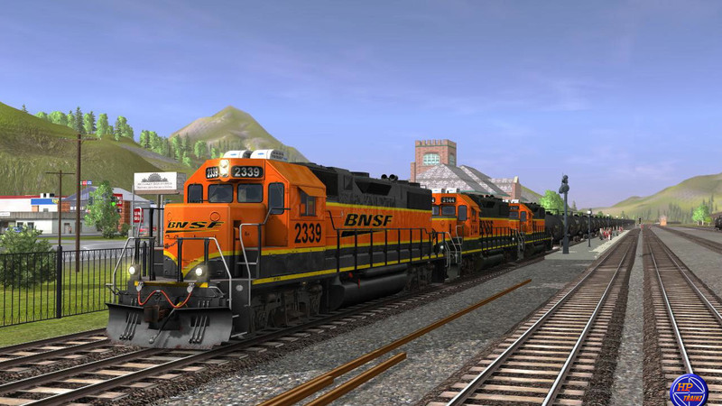 Trainz Railroad Simulator 2019: BNSF GP38-2 Pumpkins