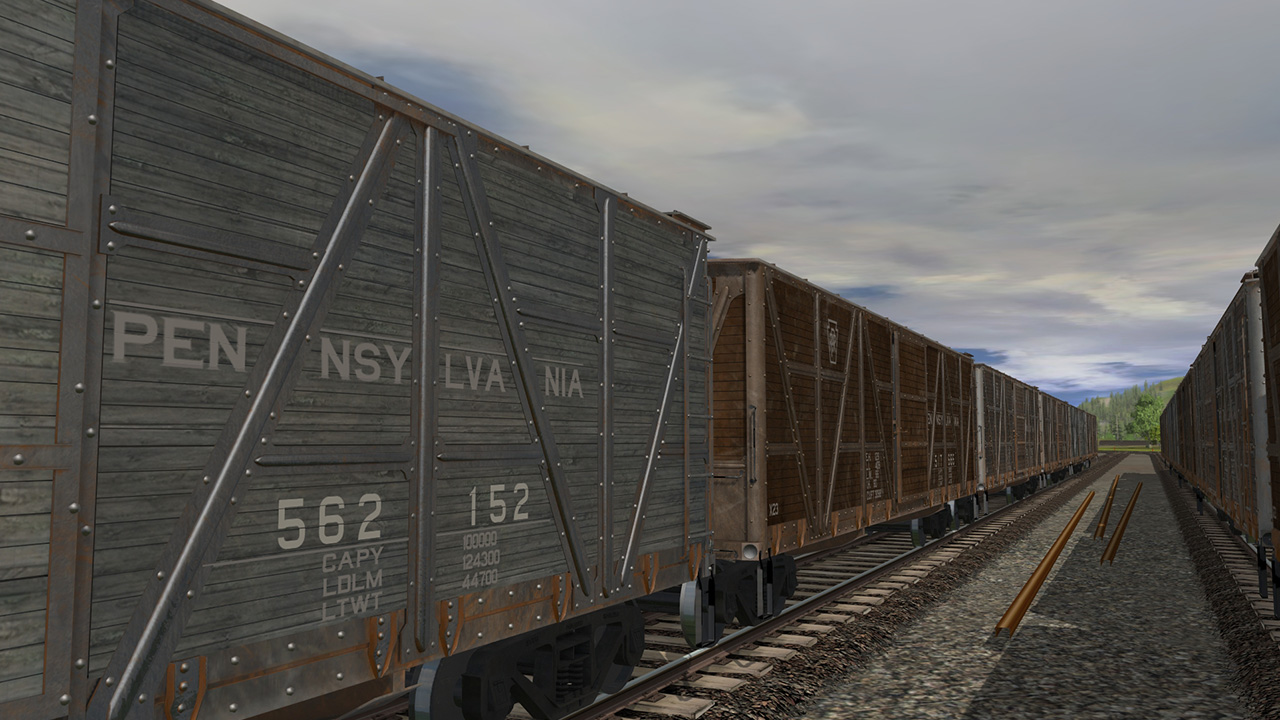 Trainz Railroad Simulator 2019: PRR X23 Boxcar