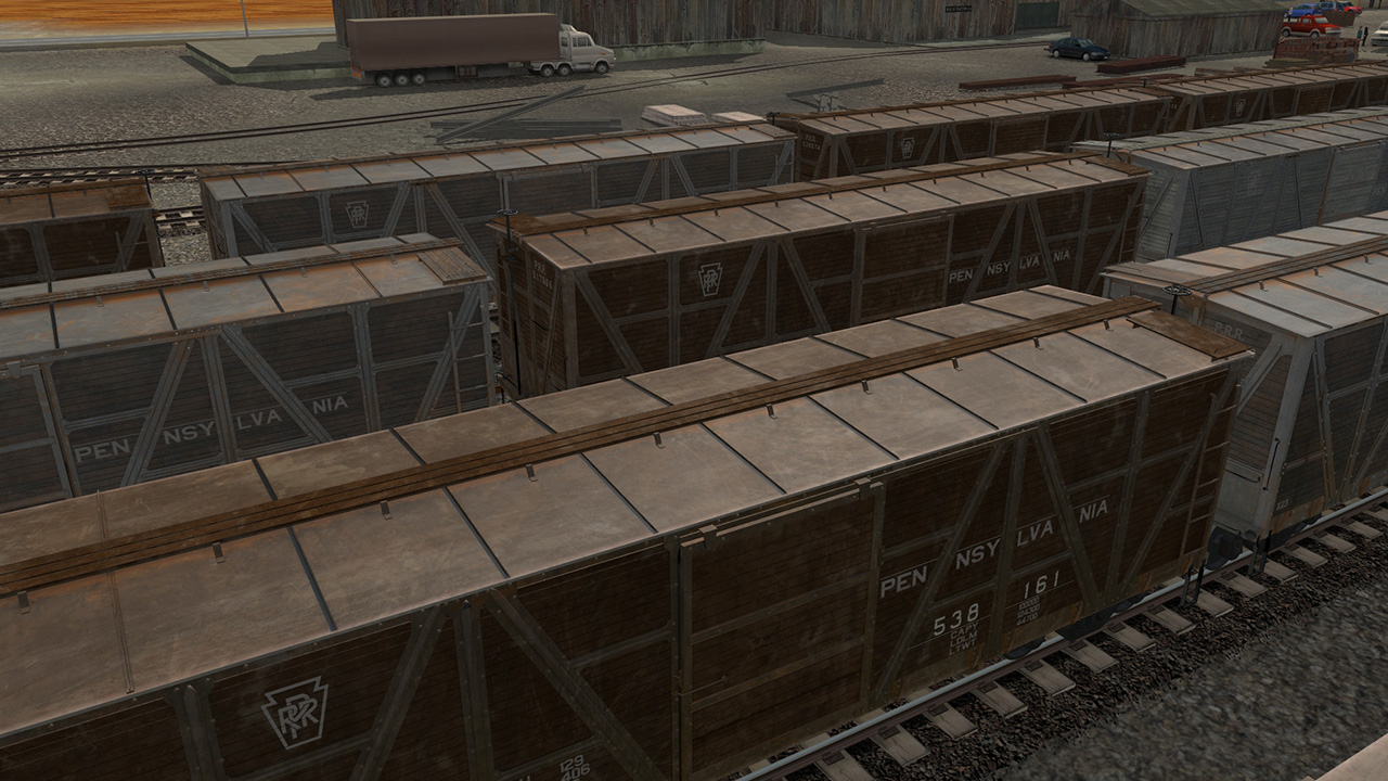 Trainz Railroad Simulator 2019: PRR X23 Boxcar