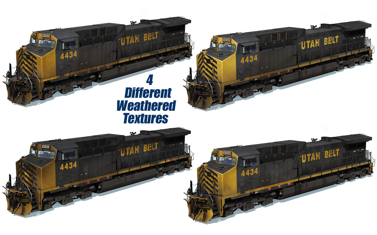 Trainz Railroad Simulator 2019: Utah Belt AC4400CW 4400-4450