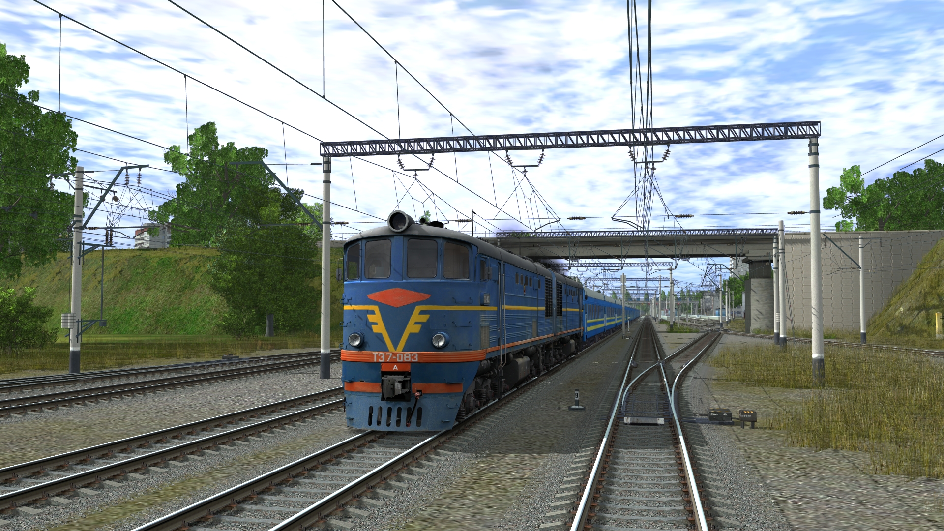 Trainz Railroad Simulator 2019: TE7-083