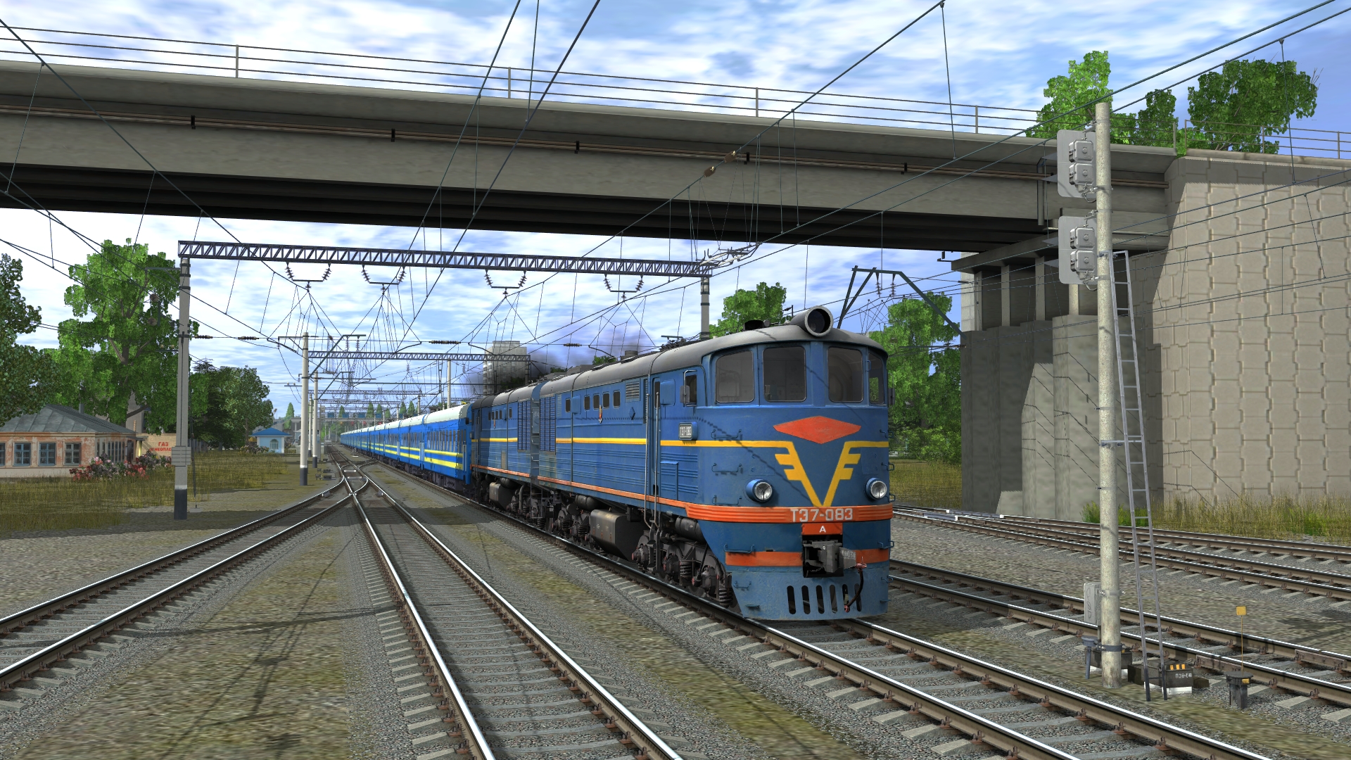 Trainz Railroad Simulator 2019: TE7-083