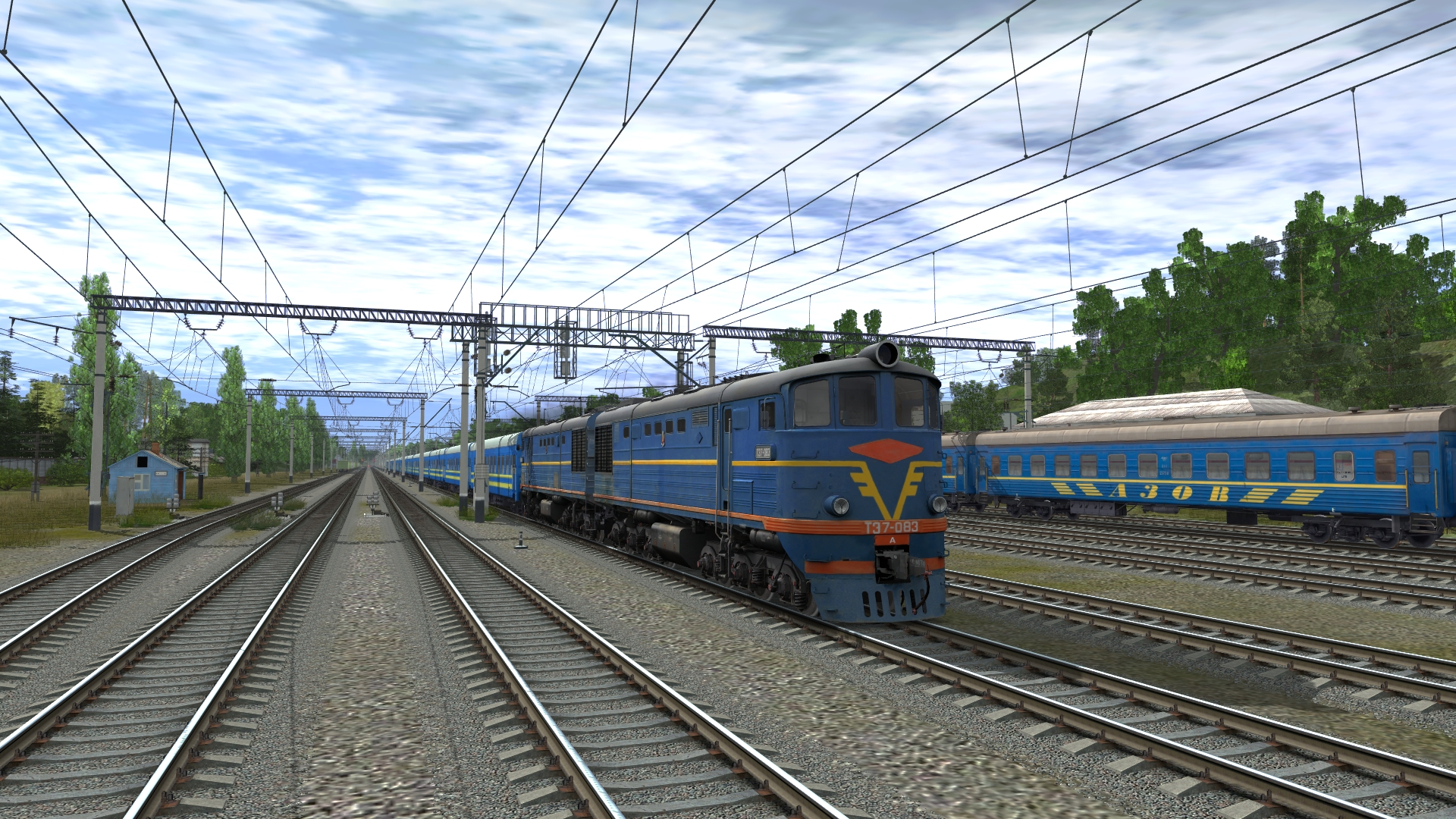 Trainz Railroad Simulator 2019: TE7-083