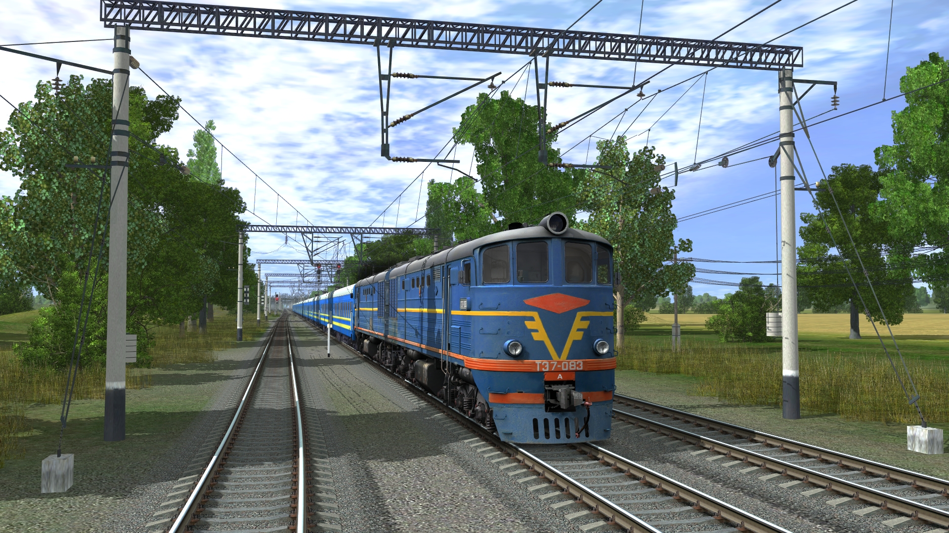 Trainz Railroad Simulator 2019: TE7-083