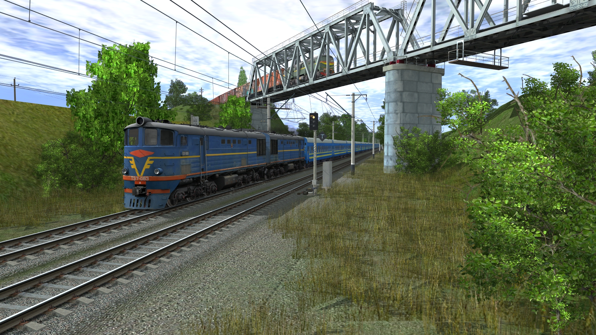 Trainz Railroad Simulator 2019: TE7-083