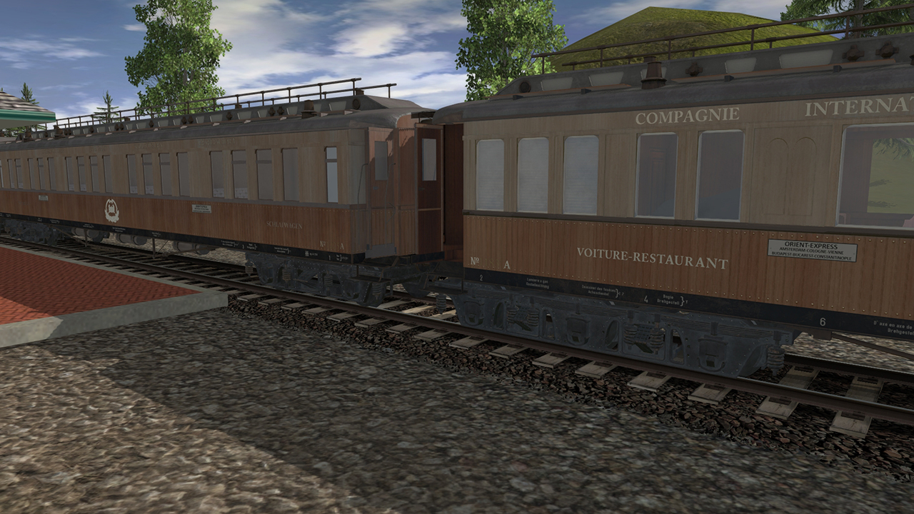 Trainz Railroad Simulator 2019: Orient Express Trainset