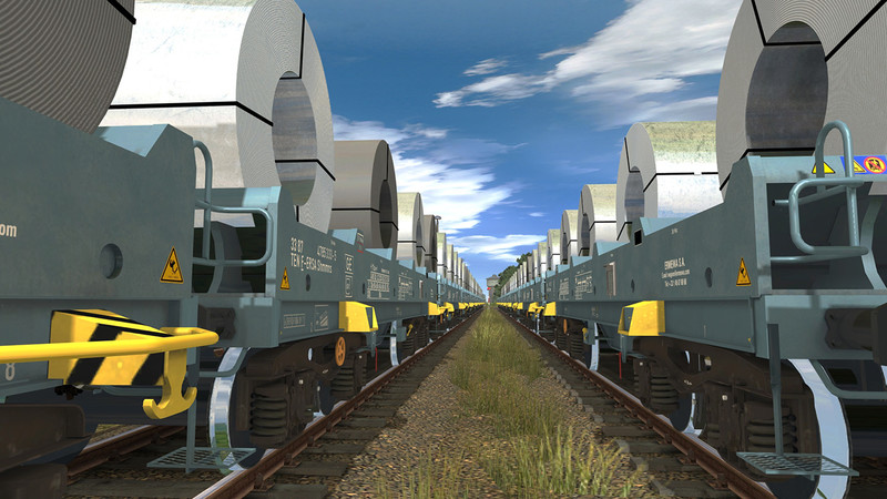 Trainz Railroad Simulator 2019: Shmmns Coil Transporter