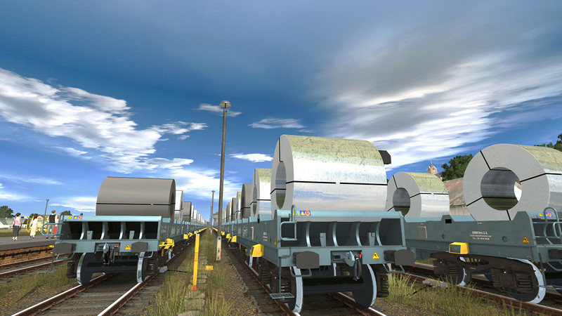 Trainz Railroad Simulator 2019: Shmmns Coil Transporter