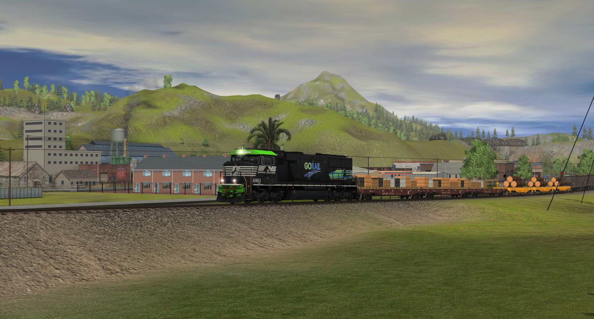 Trainz Railroad Simulator 2019: NS SD60E – 6963 GoRail