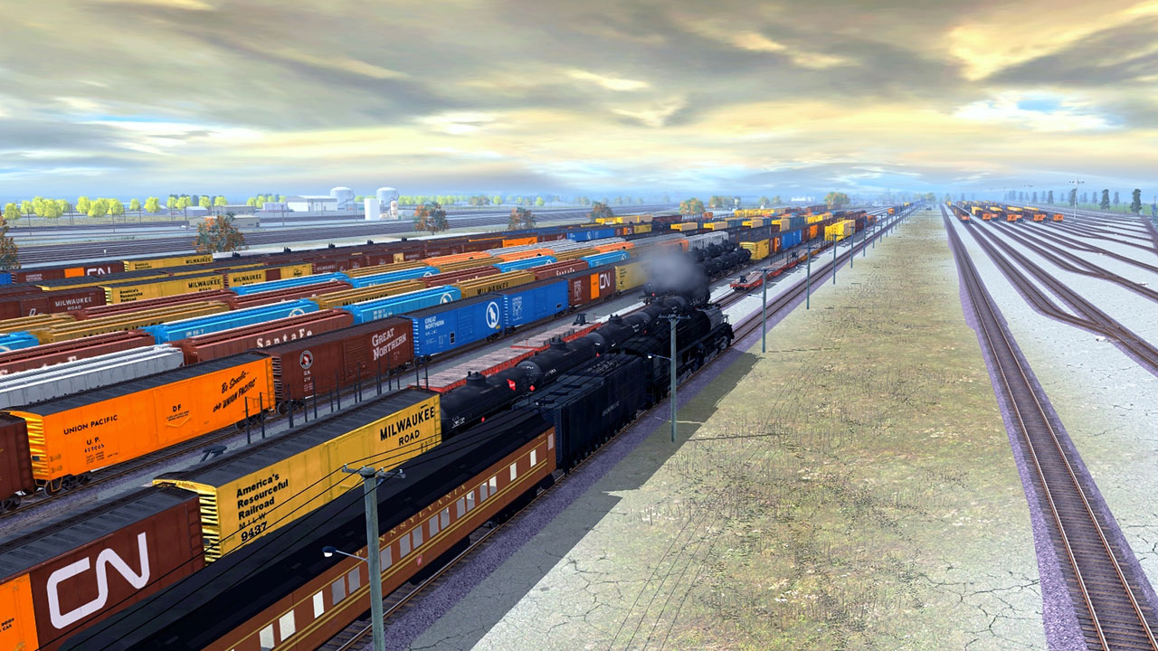 Trainz Railroad Simulator 2019: Fall Harvest Nebraska