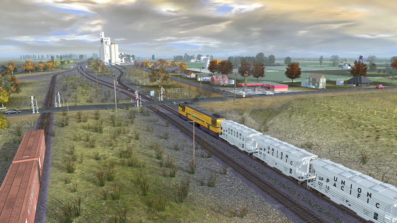 Trainz Railroad Simulator 2019: Fall Harvest Nebraska