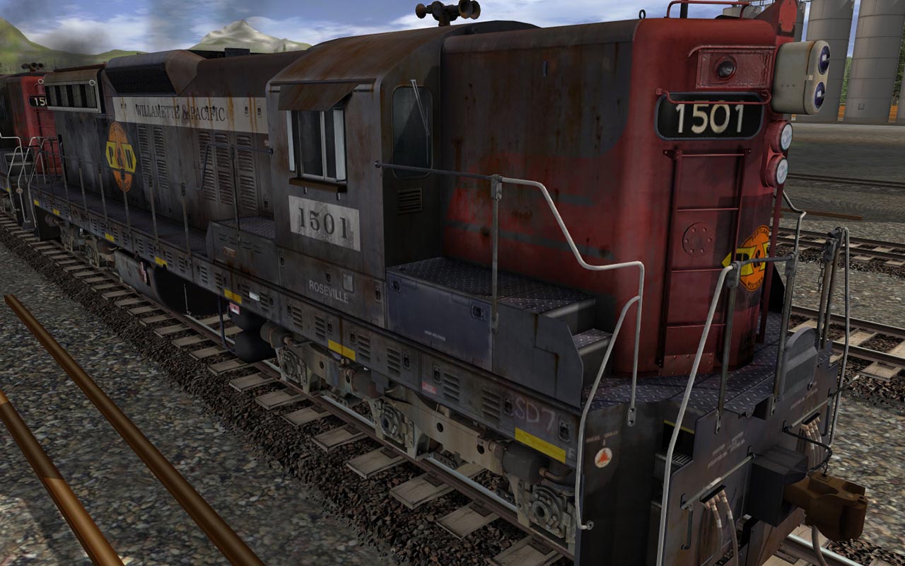 Trainz Railroad Simulator 2019: Willamette &amp; Pacific SD7 #1501