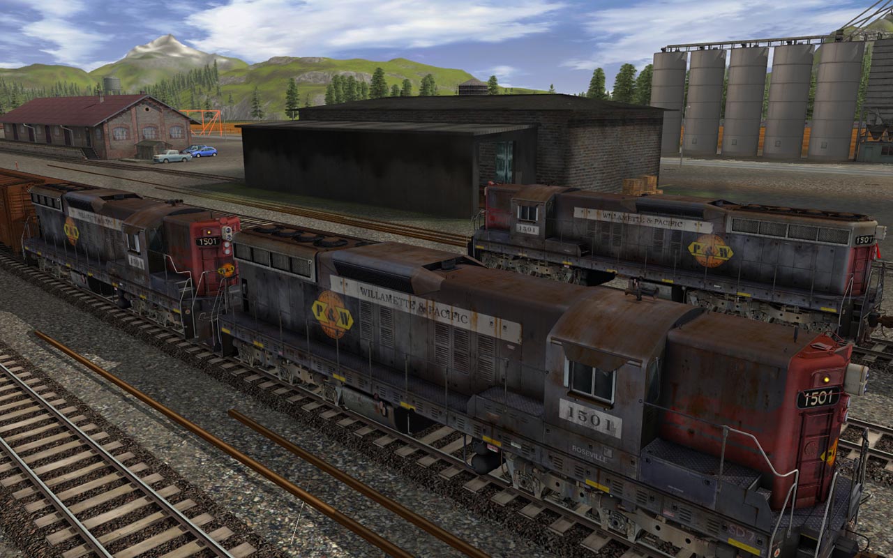 Trainz Railroad Simulator 2019: Willamette &amp; Pacific SD7 #1501