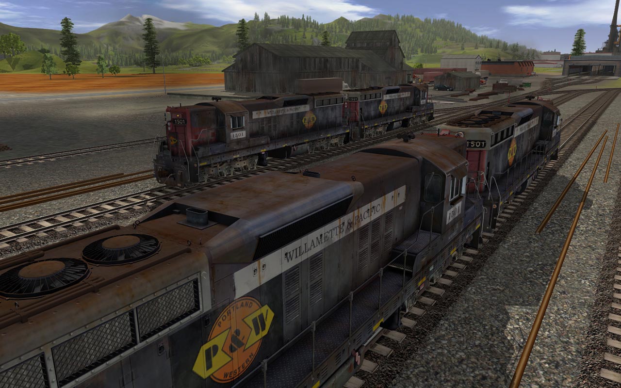 Trainz Railroad Simulator 2019: Willamette &amp; Pacific SD7 #1501