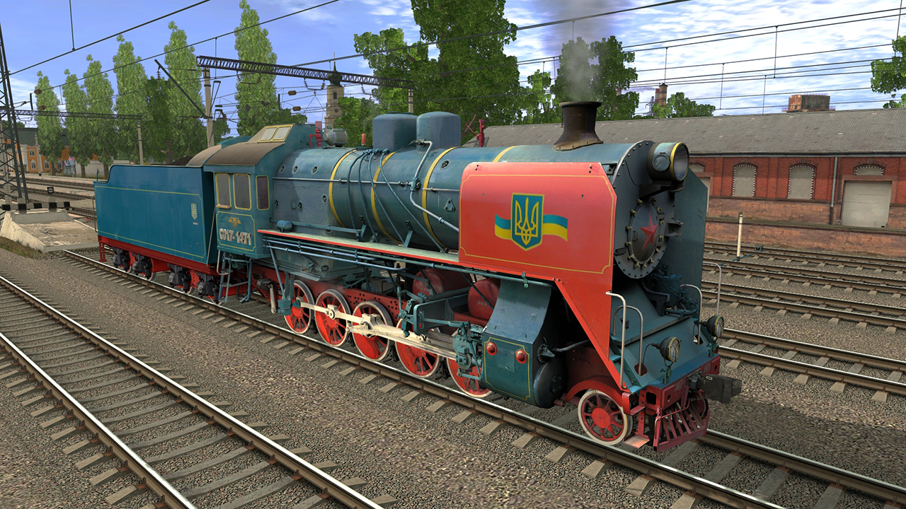Trainz Railroad Simulator 2019: CO17-1471 Russian Loco and Tender
