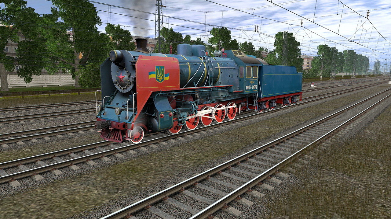 Trainz Railroad Simulator 2019: CO17-1471 Russian Loco and Tender