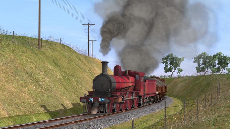 Trainz Railroad Simulator 2019: Victorian Railways Type 4 DD Class Pack – Canadian Red