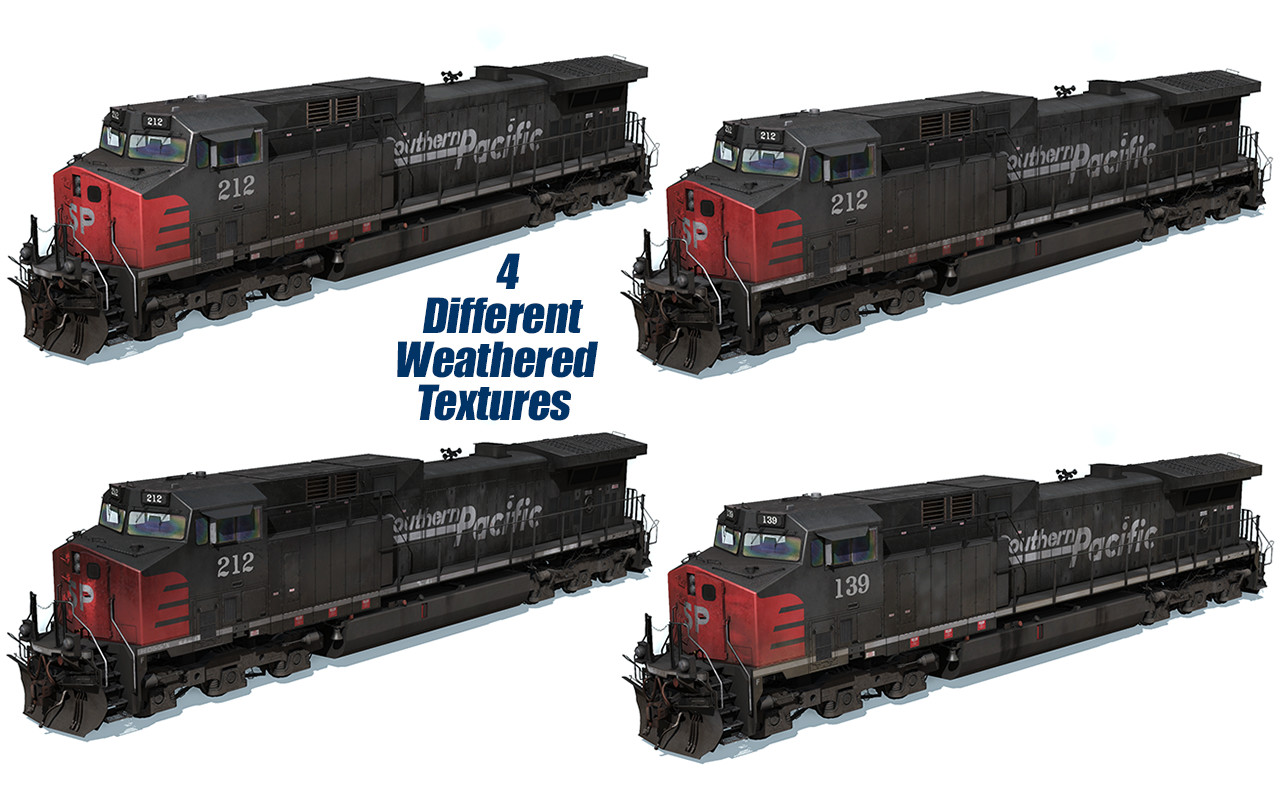 Trainz Railroad Simulator 2019: Southern Pacific AC4400CW 100-299