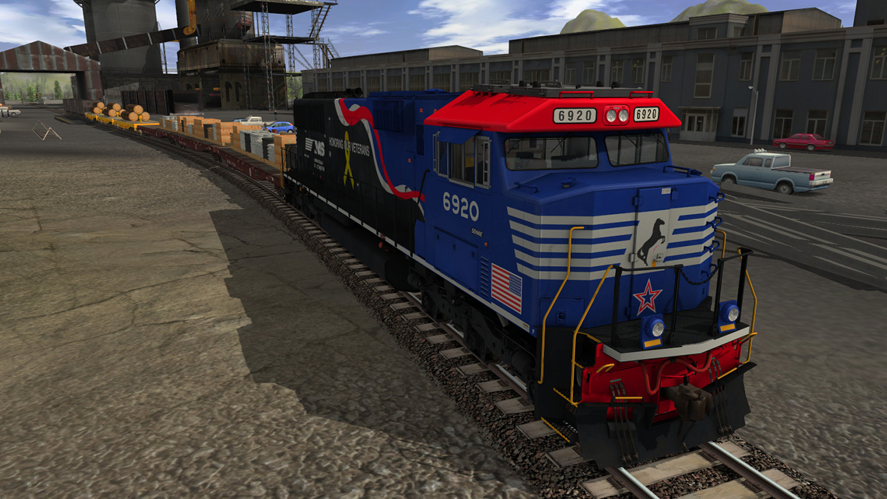 Trainz Railroad Simulator 2019: NS SD60E – 6920 Veterans Unit