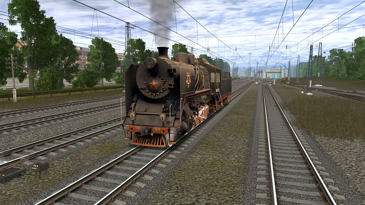 Trainz Railroad Simulator 2019: CO17-4373 Russian Loco and Tender