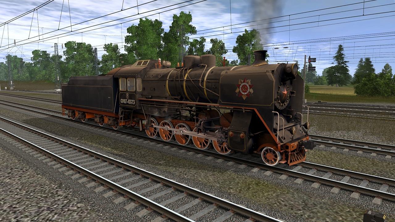Trainz Railroad Simulator 2019: CO17-4373 Russian Loco and Tender