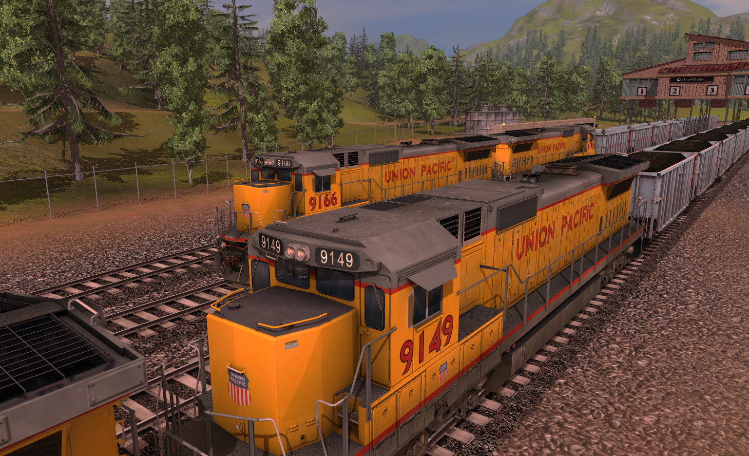 Trainz Railroad Simulator 2019: Union Pacific GE C40-8