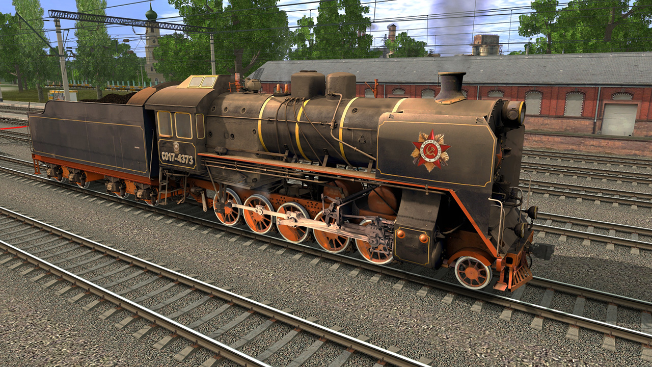 Trainz Railroad Simulator 2019: CO17-4373 Russian Loco and Tender