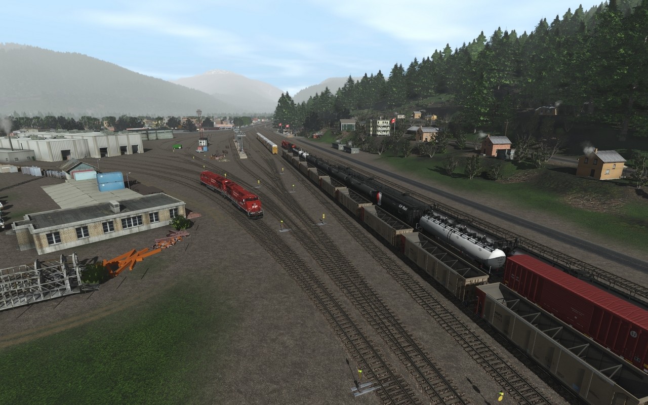 Trainz Railroad Simulator 2019: Canadian Rocky Mountains Viktor Lake to Ross Peak and Glacier