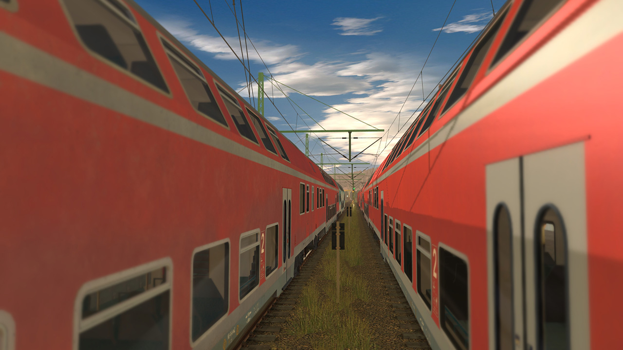 Trainz Railroad Simulator 2019: DBuz 747 Passenger Cars