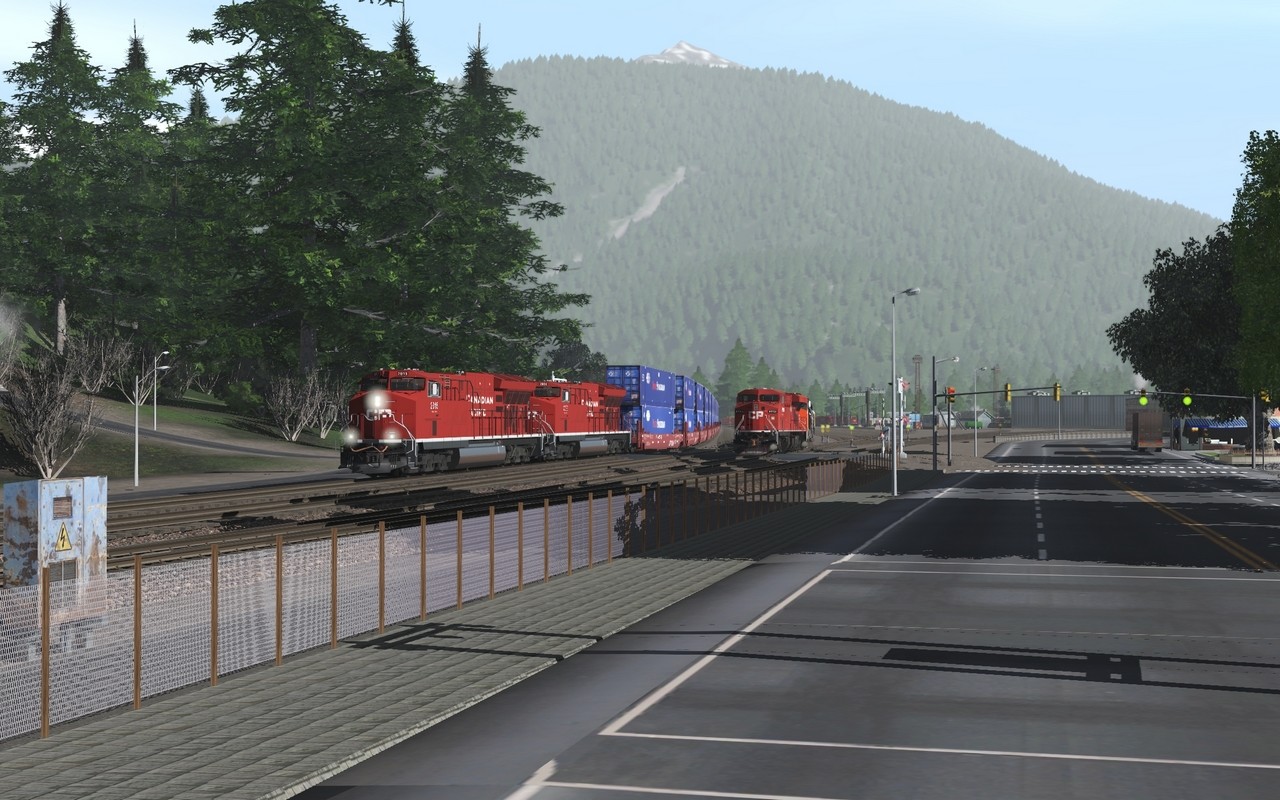 Trainz Railroad Simulator 2019: Canadian Rocky Mountains Viktor Lake to Ross Peak and Glacier