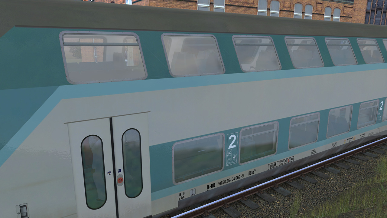 Trainz Railroad Simulator 2019: DBuz 747 Passenger Cars