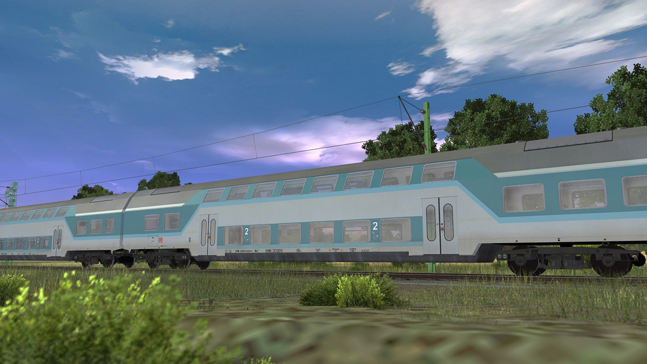 Trainz Railroad Simulator 2019: DBuz 747 Passenger Cars