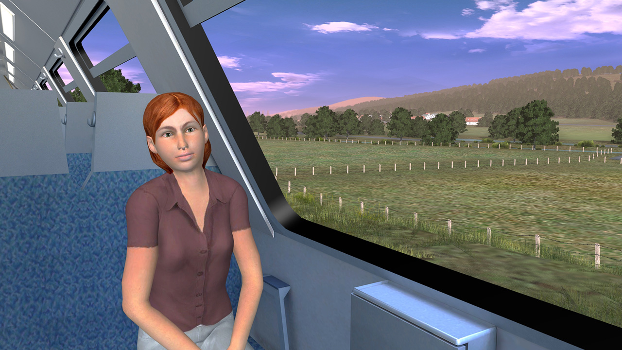 Trainz Railroad Simulator 2019: DBuz 747 Passenger Cars