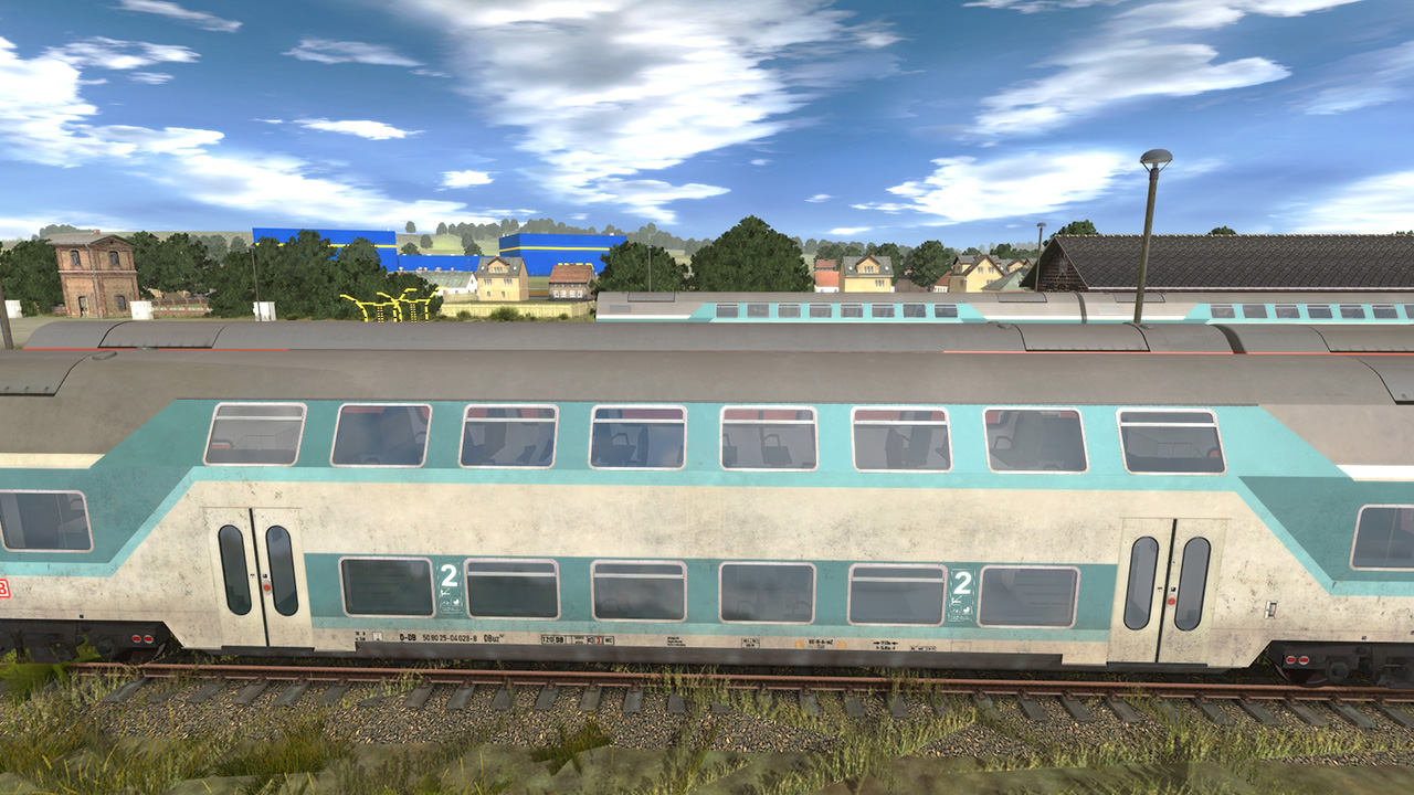 Trainz Railroad Simulator 2019: DBuz 747 Passenger Cars