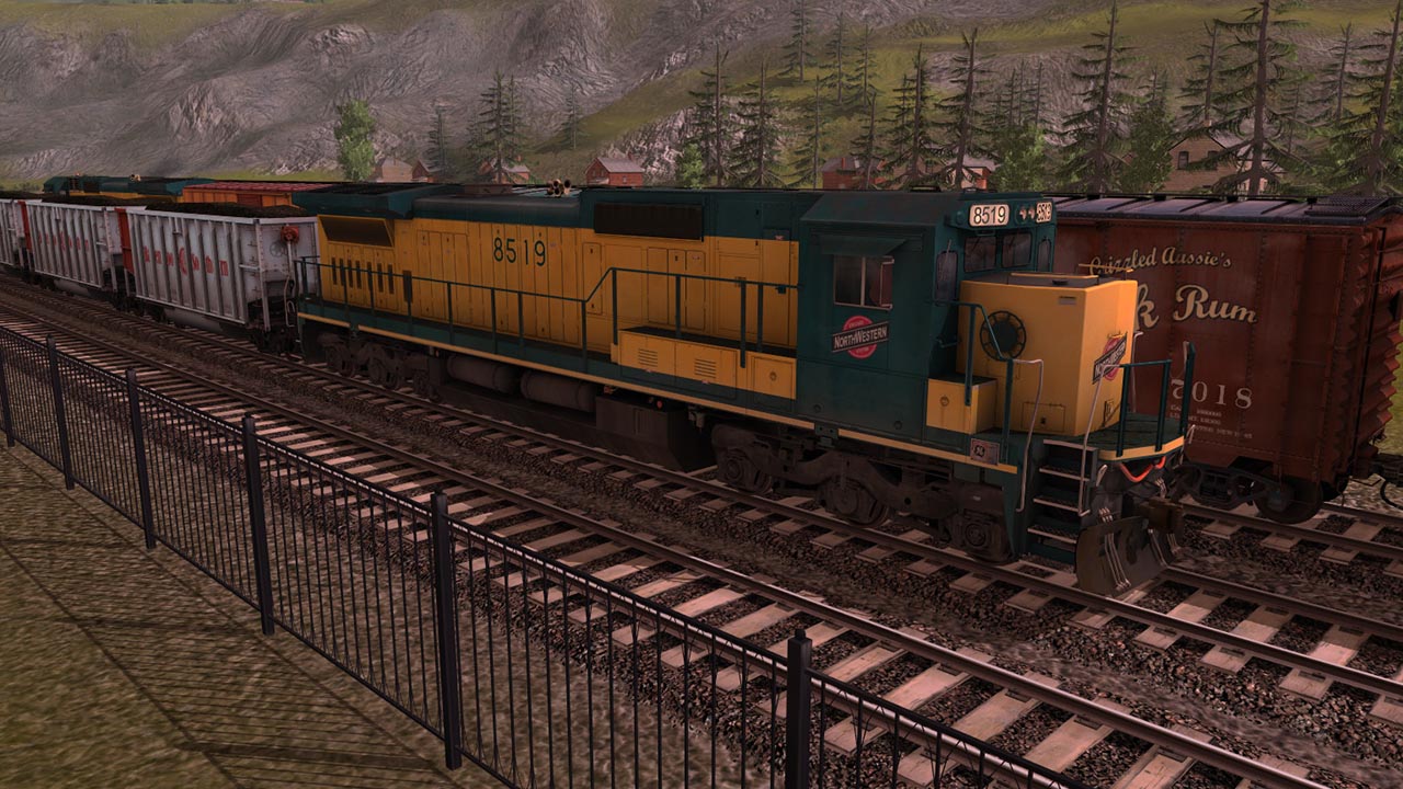 Trainz Railroad Simulator 2019: Chicago &amp; North Western GE C40-8