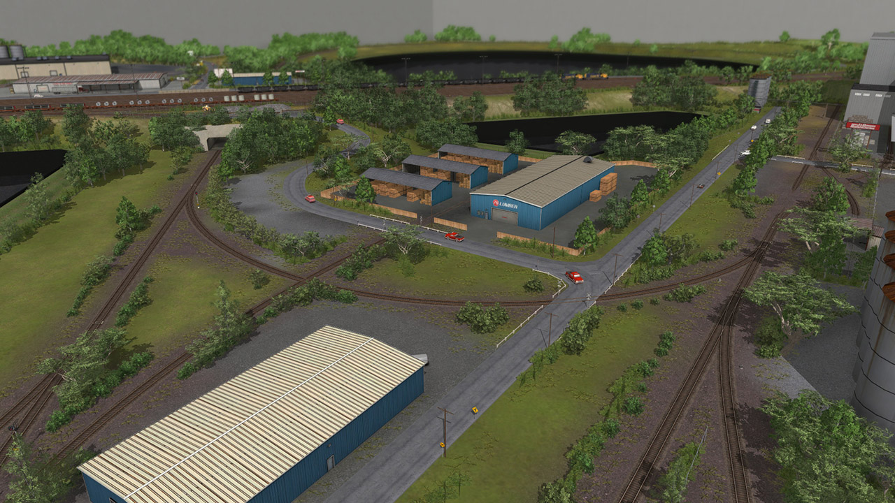 Trainz: A New Era – Route: Brazemore Yard