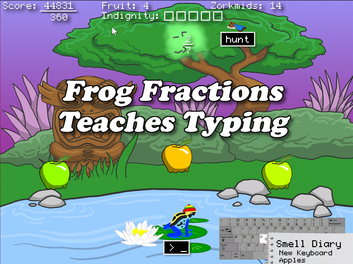 Frog Fractions: Game of the Decade Edition – Hop’s Iconic Cap