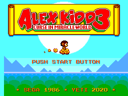 Alex Kidd 3: Curse in Miracle World