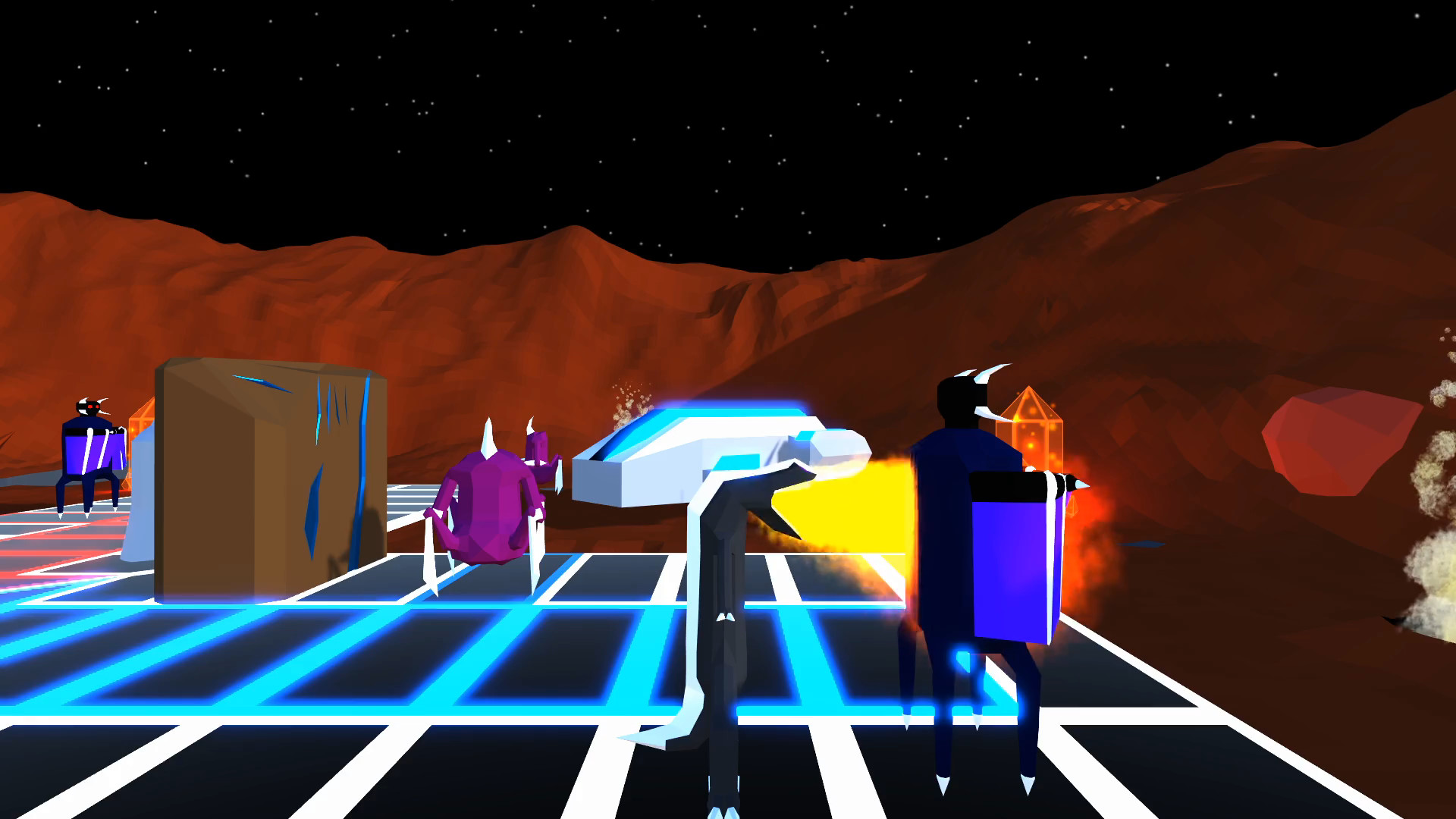 Park Alien: A ludo in the space