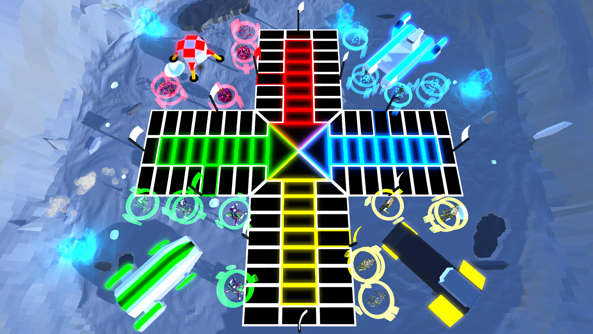 Park Alien: A ludo in the space