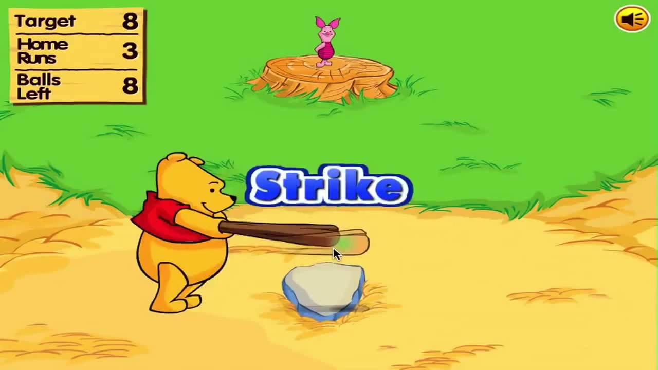 Winnie the Pooh’s Home Run Derby!