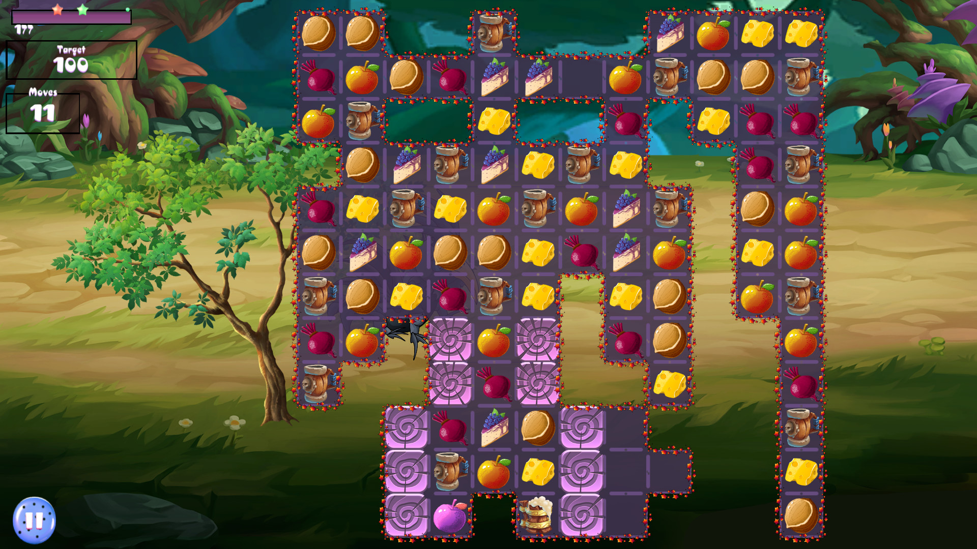 Thrice in a row: A new adventure