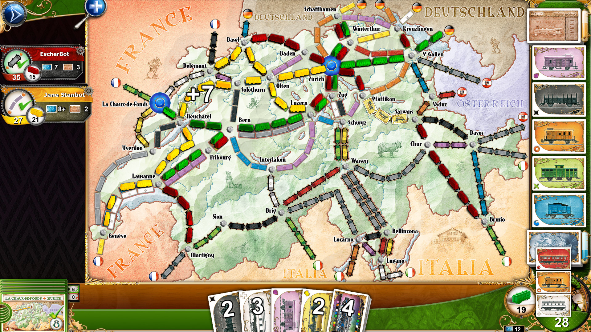 Ticket to Ride: Switzerland