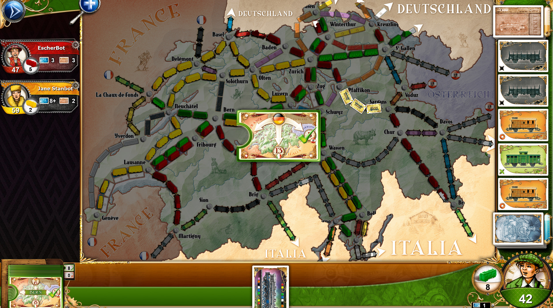Ticket to Ride: Switzerland