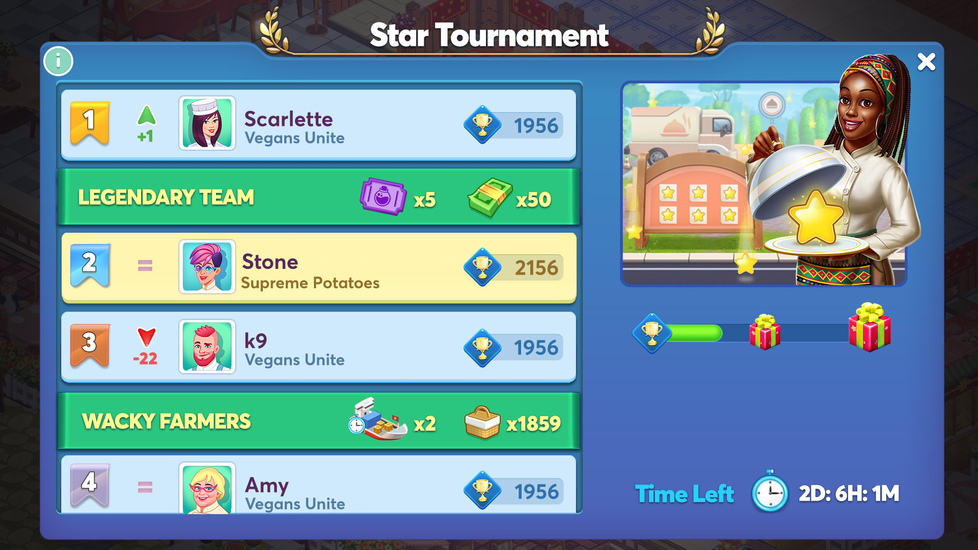 Star Chef 2: Cooking Game