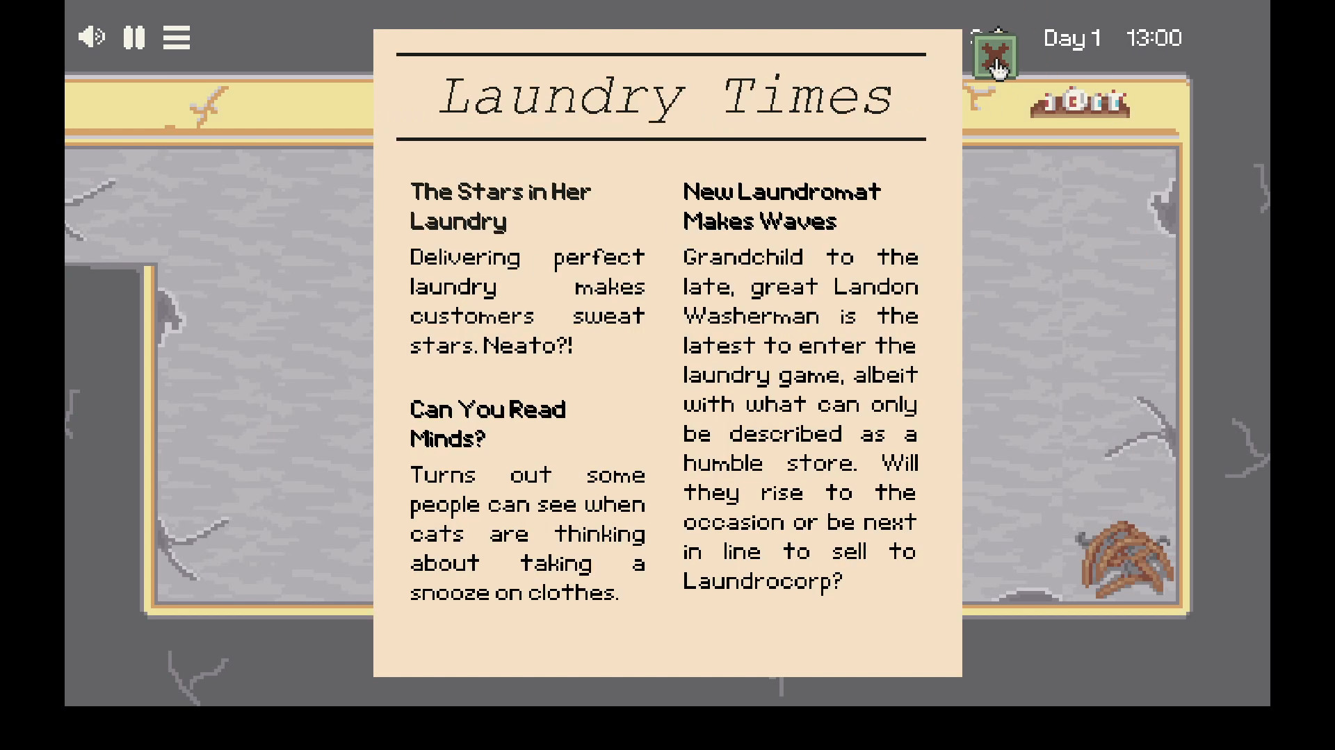 Laundry Simulator