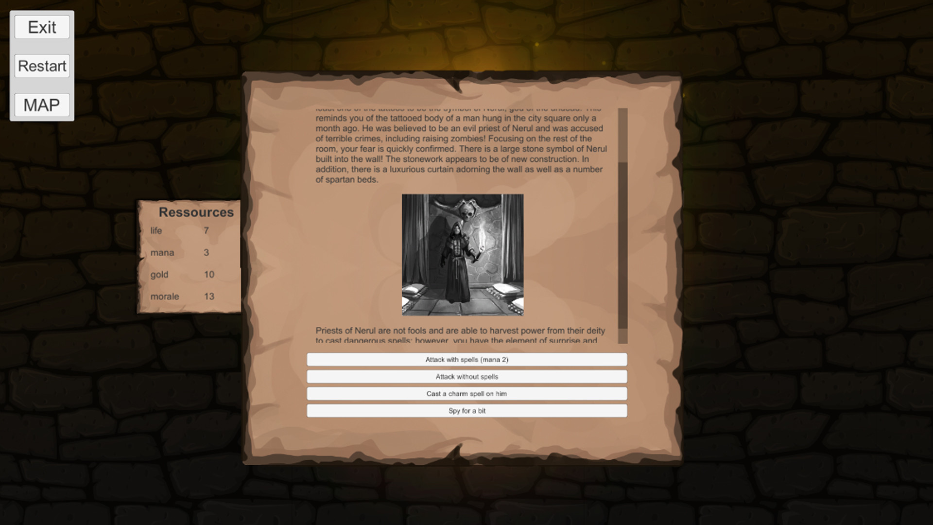 DnD Adventure: Wizard’s Choice