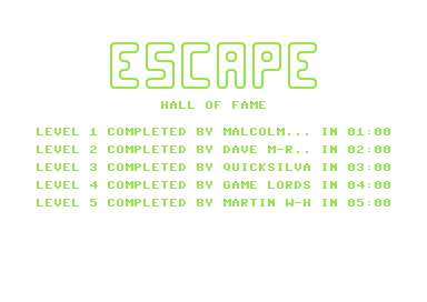 Escape